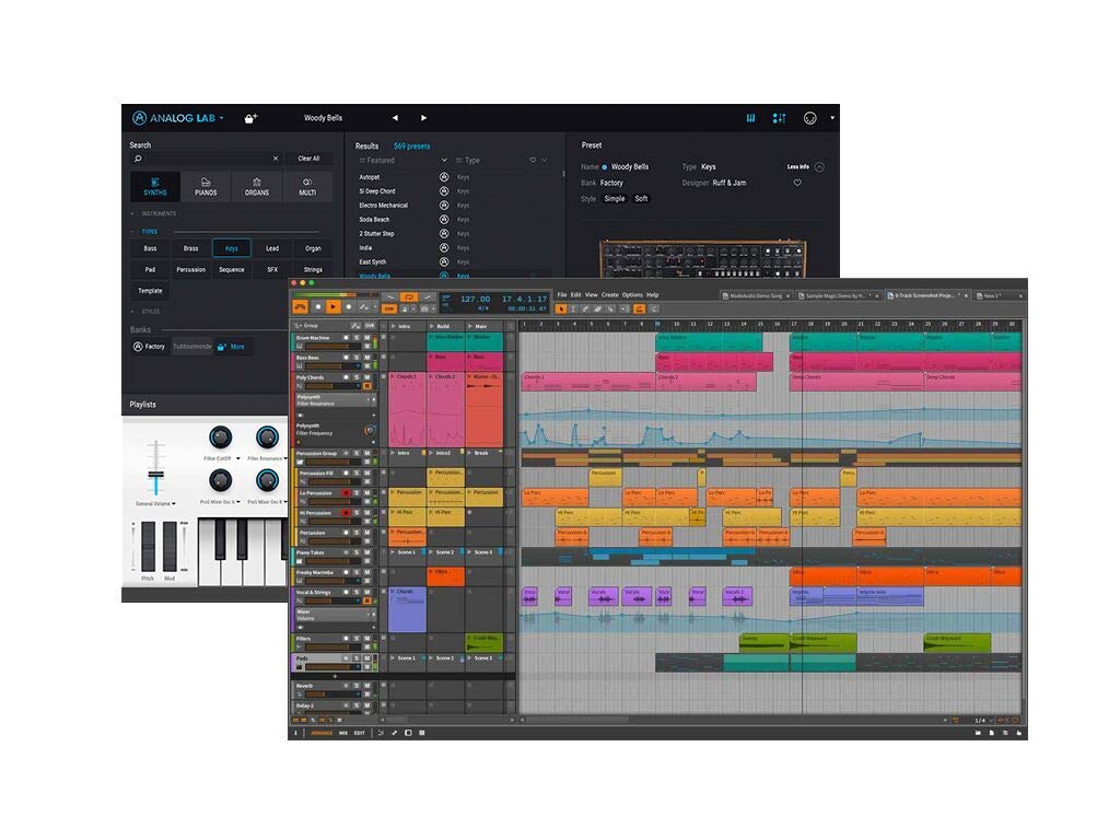 **Artesia ARB-6 Portable Recording Studio Bundle – 25-Key Xkey MIDI Keyboard, 24-Bit USB Audio Interface, Studio Headphones, Condenser Mic & Backpack – Perfect for Home Studios, Music Production & On-the-Go Recording**