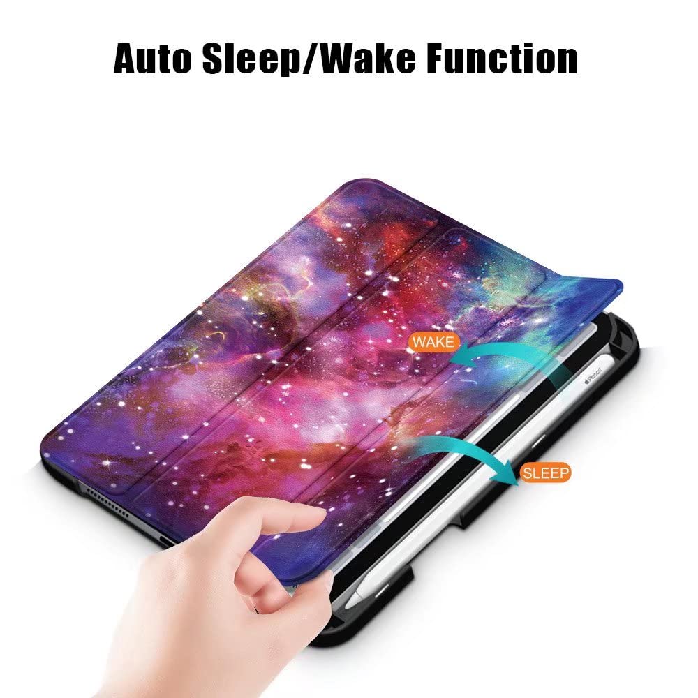 Premium Lightweight Tri-Fold Case for Apple iPad Mini 6 (2021 Model) - Slim Protective Cover with Auto Wake/Sleep, Pencil Holder & Adjustable Stand for 8.3
