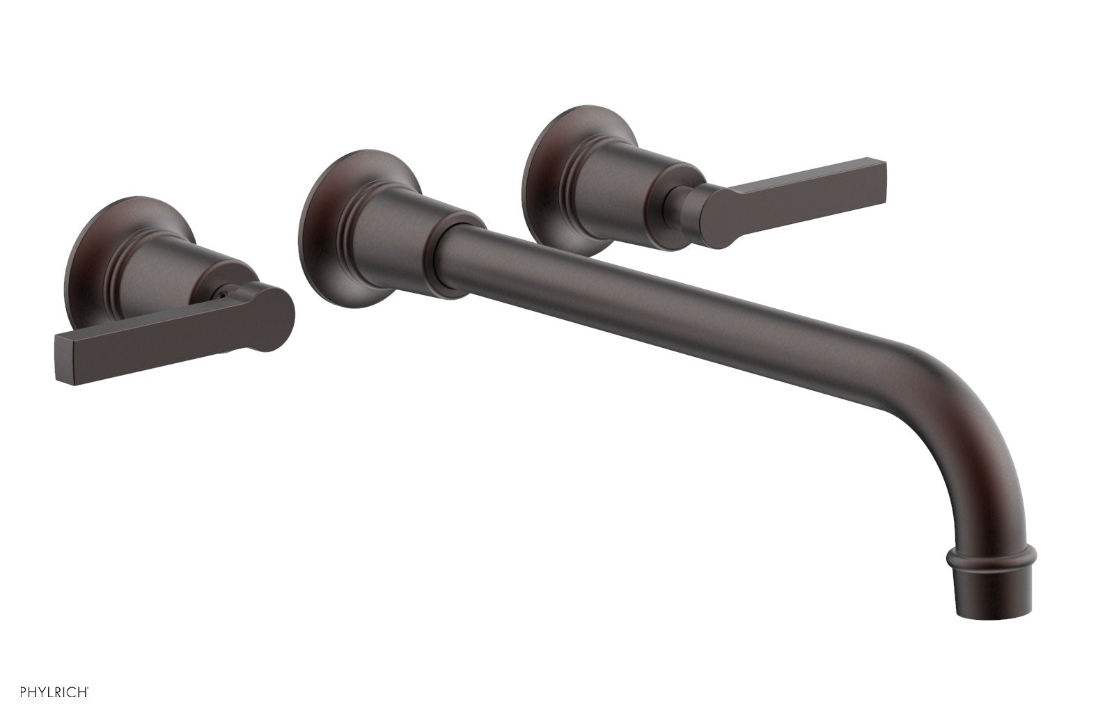 HEX MODERN Wall Mount Lavatory Faucet Set with 12