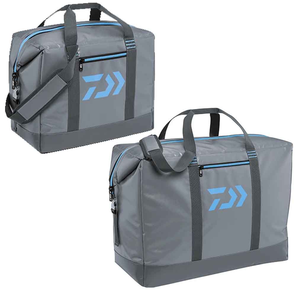 Daiwa D Vec Soft Side Cooler - Insulated Fishing Cooler Bag with Shoulder Strap, Portable for Beach, Camping, and Outdoor Adventures