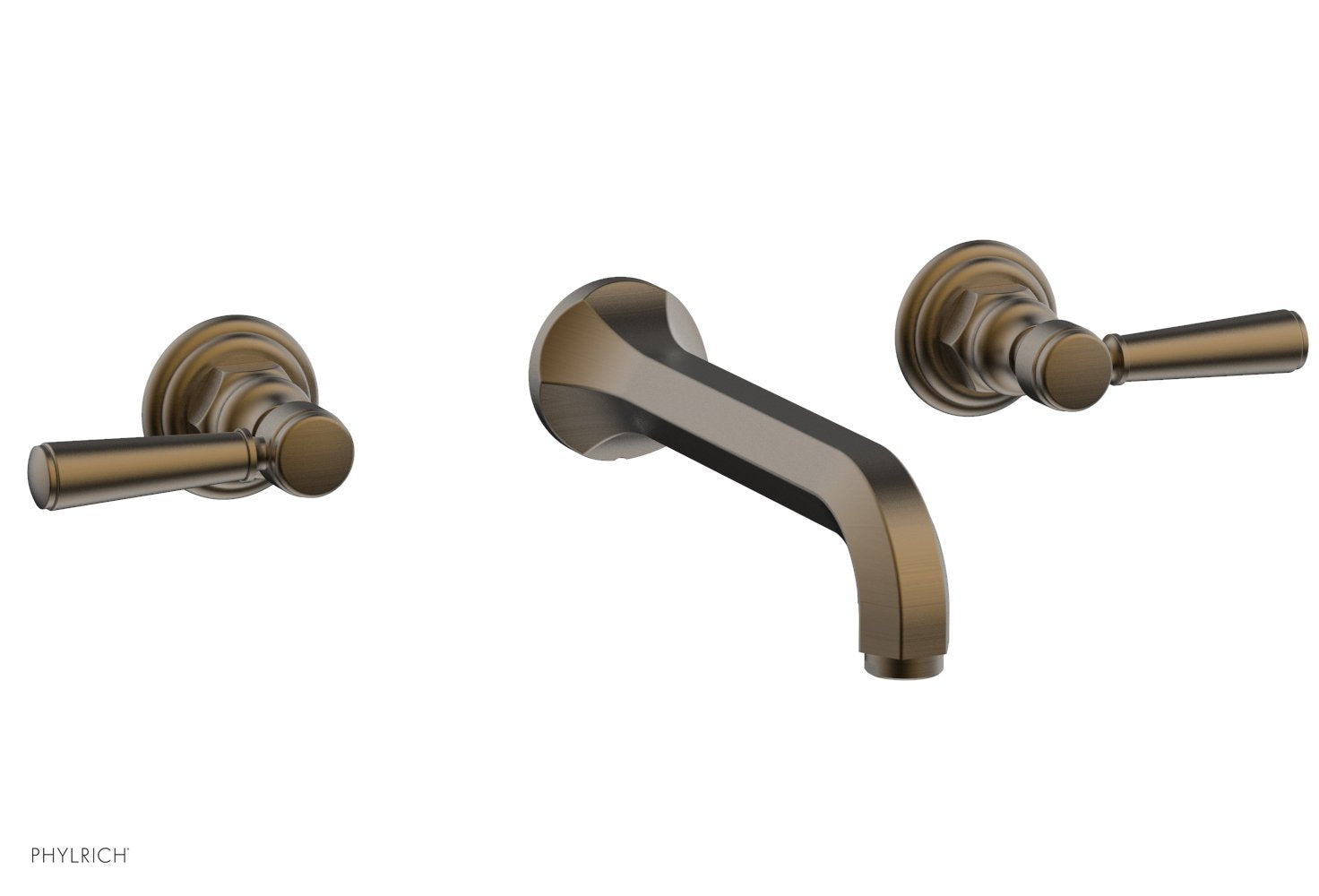 HEX Traditional Wall Mounted Lavatory Sink Set 500 12 - Perfect for Bathroom, Powder Room & Guest Bathroom Renovation