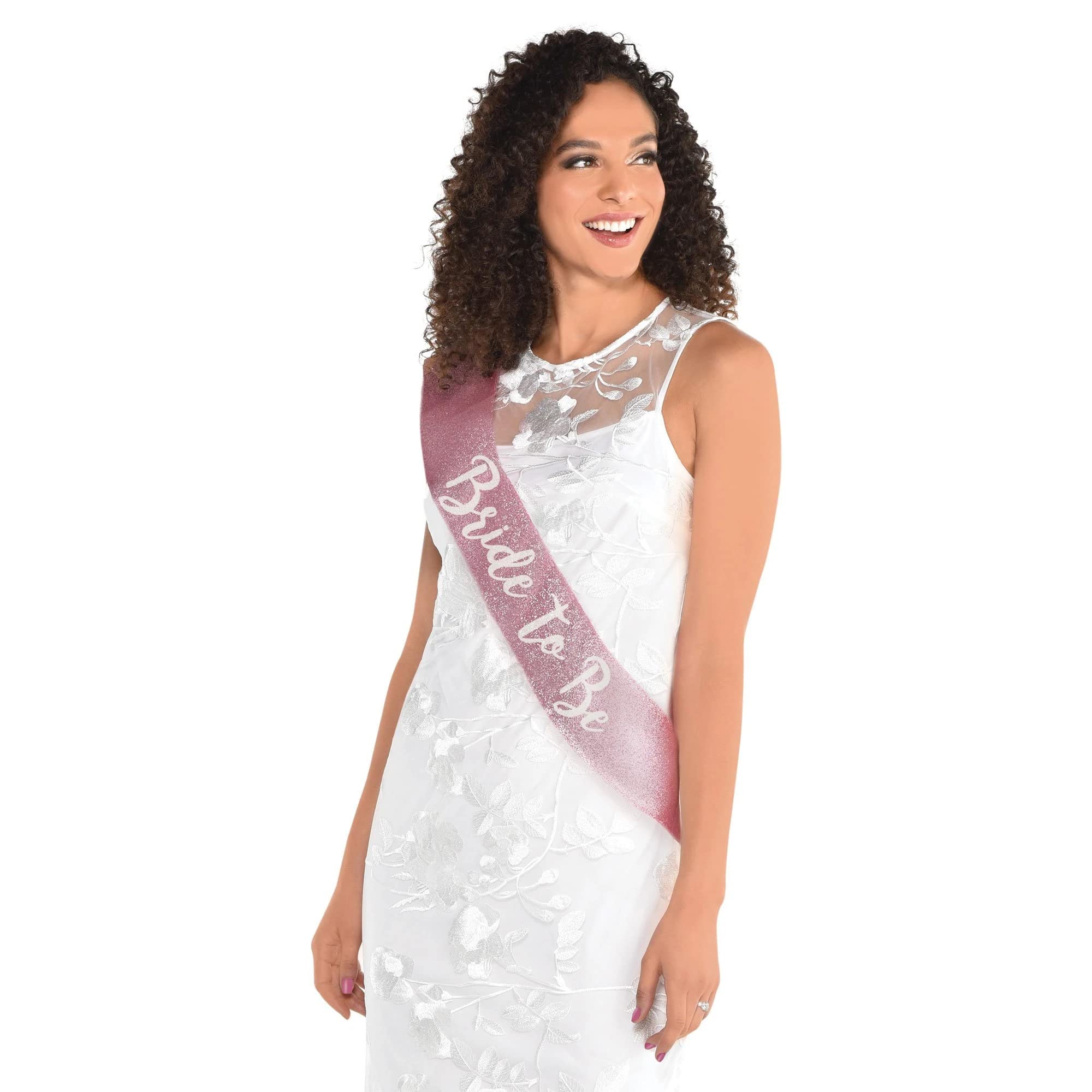 Elegant Pink Bride To Be Sash - 30 Inch Deluxe Fabric Waistband for Bachelorette Parties, Bridal Showers & Wedding Events - Perfect Accessory for Bridesmaids, Hen Nights & Pre-Wedding Celebrations