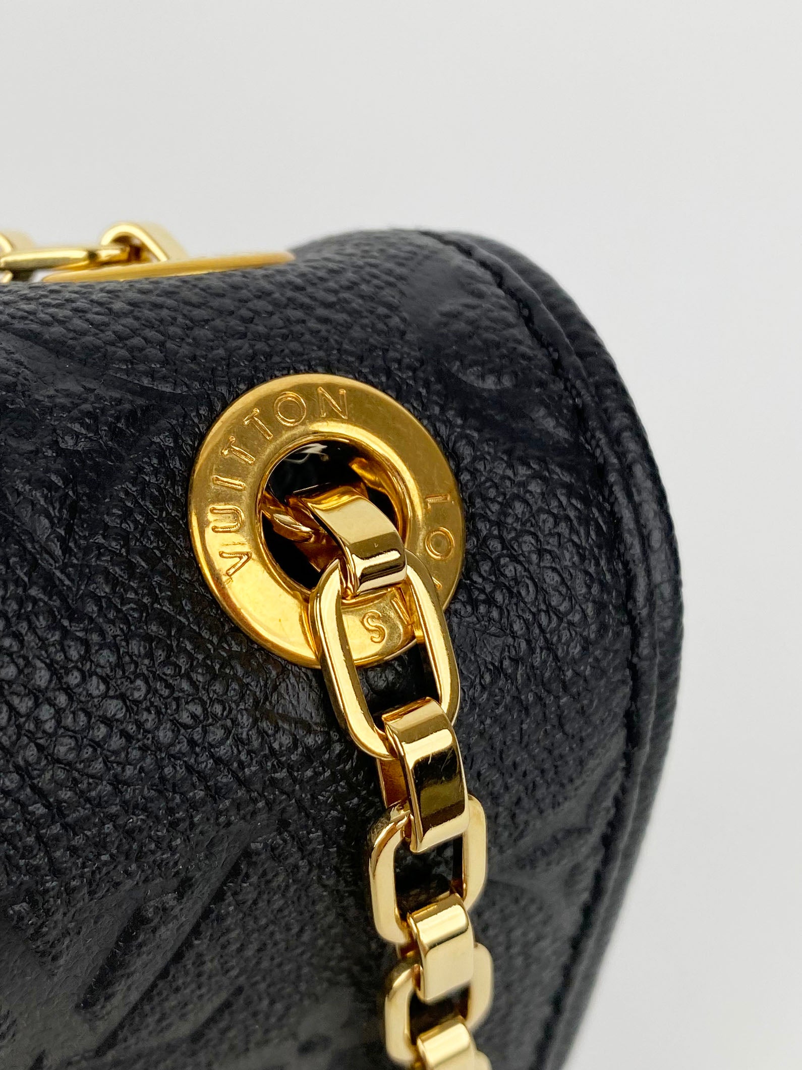Authentic Louis Vuitton Black Saint Germain MM Handbag - Luxury Leather Tote for Women, Perfect for Work, Travel & Everyday Use