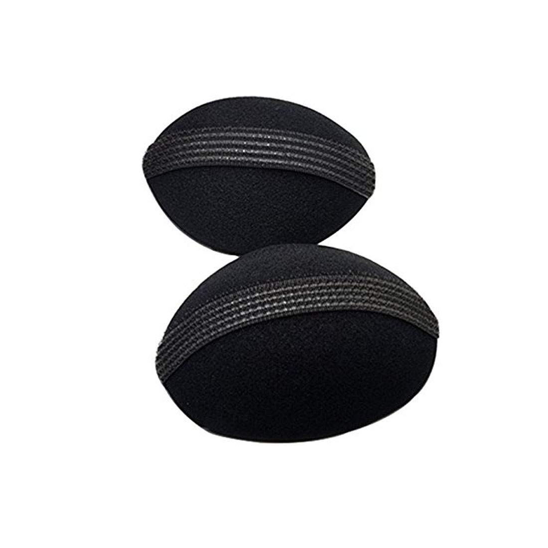 VinsBond 3-Piece Hair Volumizer Set - Puff Maker, Bumpits & ZigZag Hair Band Accessories for Volume & Style (Black) | Perfect for Parties, Weddings & Everyday Hairstyles