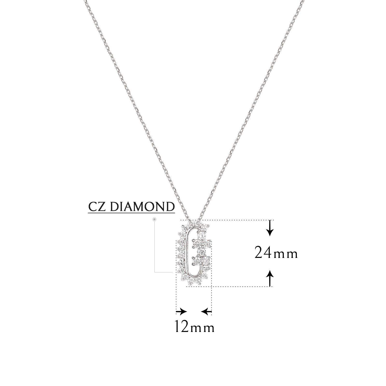 925 Sterling Silver Pendant Necklace for Women - Elegant Jewelry Gift for Her, Birthday, Anniversary, Valentine's Day - Perfect for Everyday Wear & Special Occasions