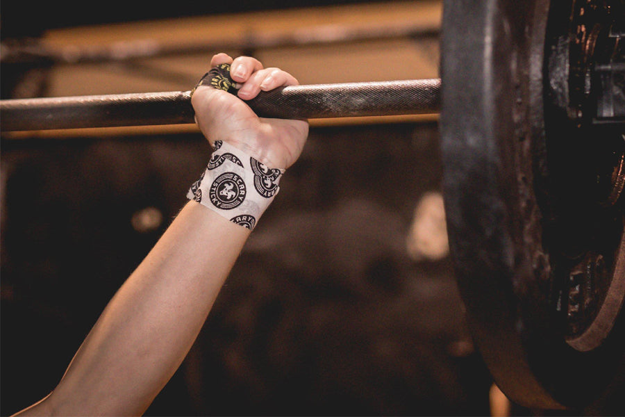 Warrior Athletic Tape - Premium Sports Tape for Injury Support & Recovery - Ideal for Basketball, Running & Gym Workouts
