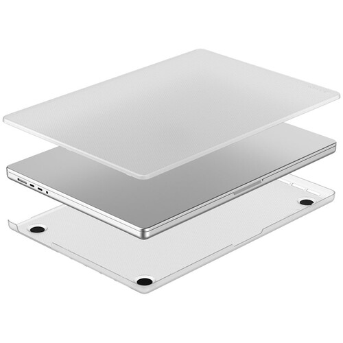 Incase Clear Hard Shell Case for MacBook Pro 16 Inch - Durable Scratch Protection for Work, Travel & School