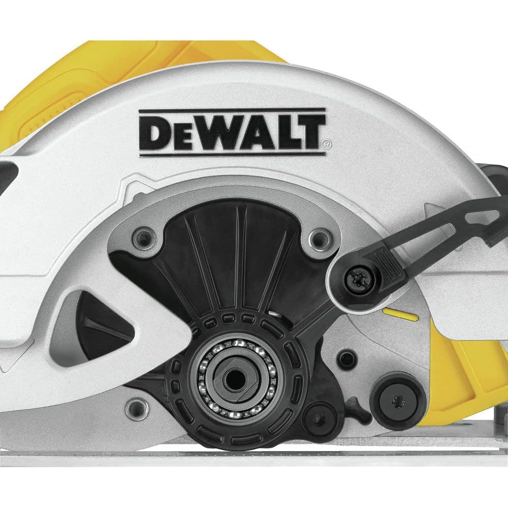 DEWALT DWE575S 7-1/4 Inch Circular Saw - Refurbished with Warranty | Powerful Corded Electric Saw for Wood Cutting, DIY Projects & Construction Work