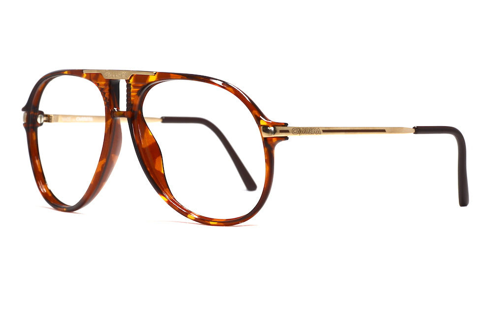 Carrera 5595 Tortoise Shell Sunglasses - Polarized UV Protection - Classic Retro Style for Men & Women - Perfect for Driving, Beach, and Outdoor Activities