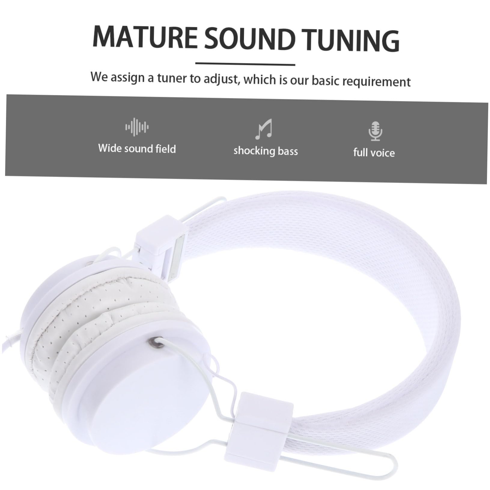 Hoement Wired Gaming Headphones with Microphone - Over-Ear PC Headset with Volume Control for Computer, PS5, Xbox - Perfect for Gaming, Streaming & Online Meetings
