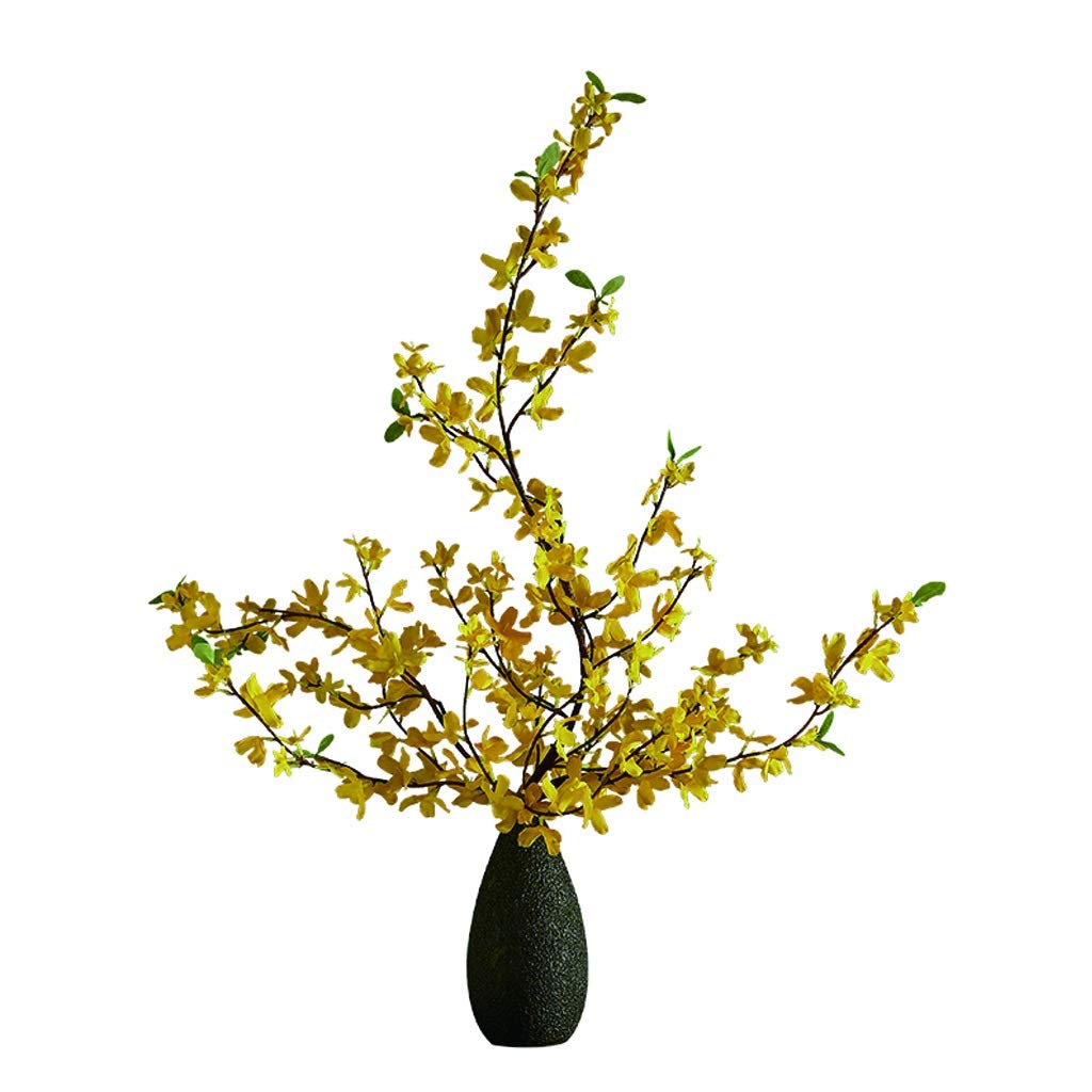 27.6 Inch Artificial Silk Flowers for Home, Office, Lobby - Indoor & Outdoor Decorative Fake Plants & Bonsai | Perfect for Wedding Centerpieces, Table Decor, and Room Styling