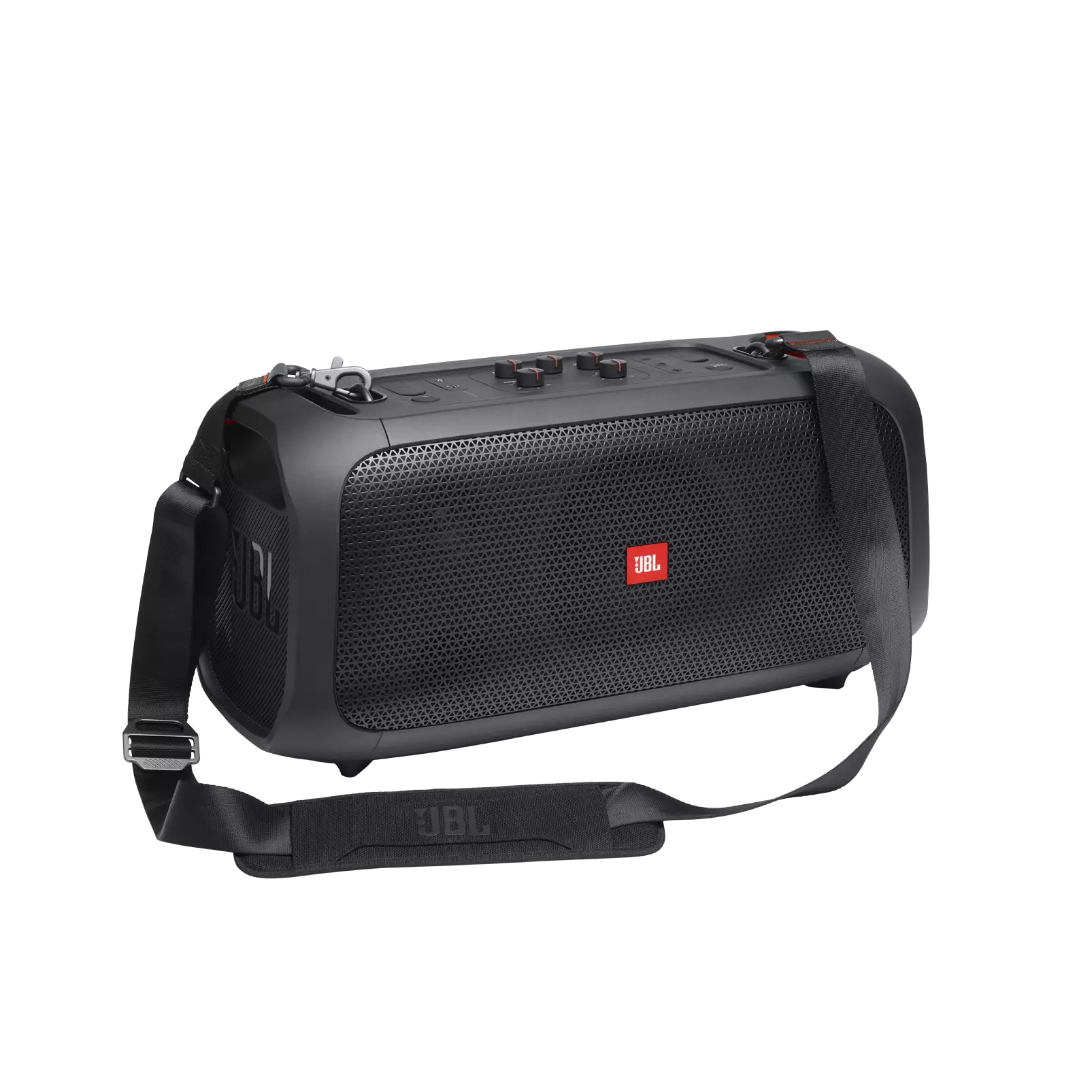 JBL Party Box On The Go Portable Bluetooth Speaker with Built-in LED Lights & Wireless Mic - Perfect for Outdoor Parties, Beach Gatherings & Home Karaoke Nights