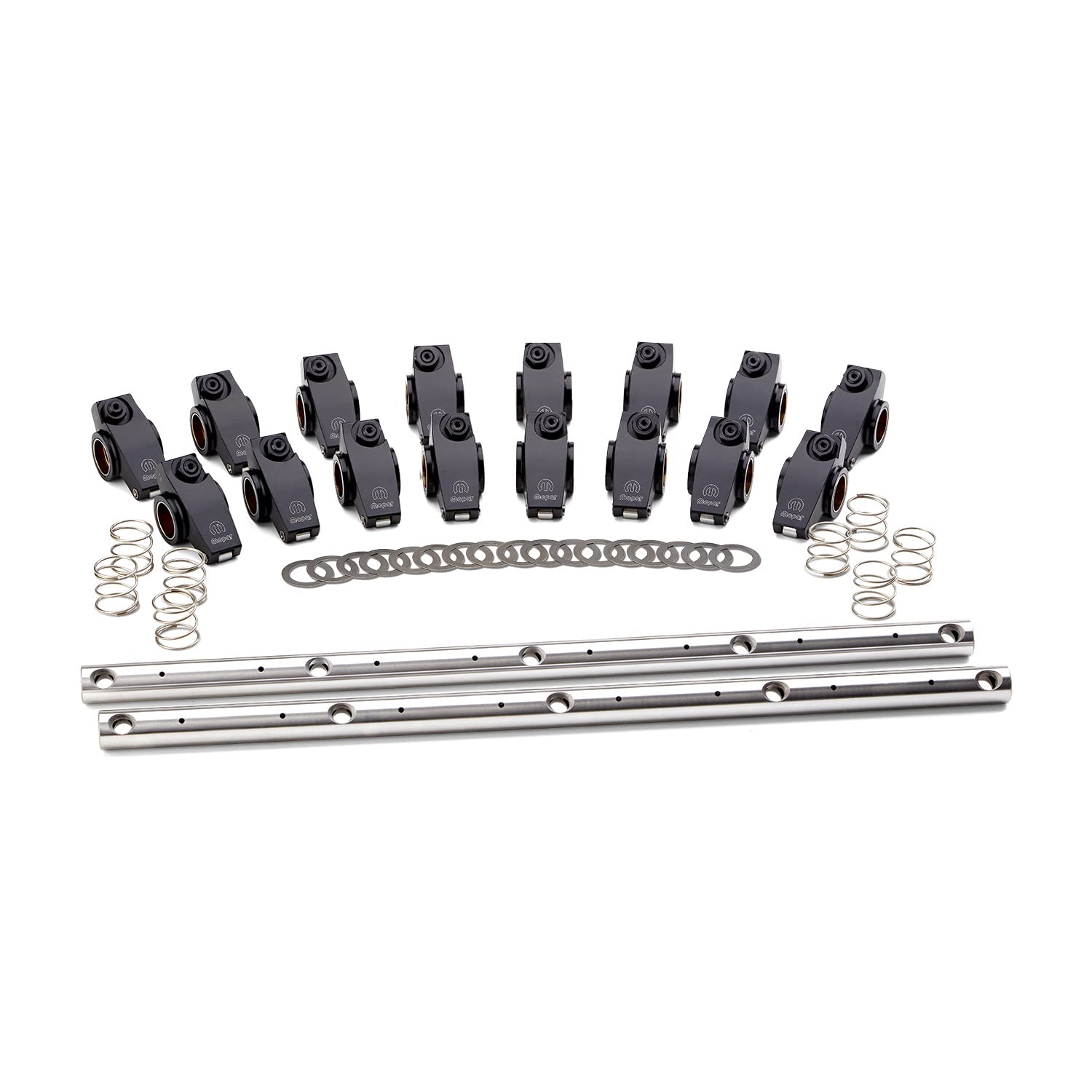 BBM Shaft Mount Roller Rockers for Chevy Small Block Engines - High Performance Valve Train Upgrade for Racing & Street Use