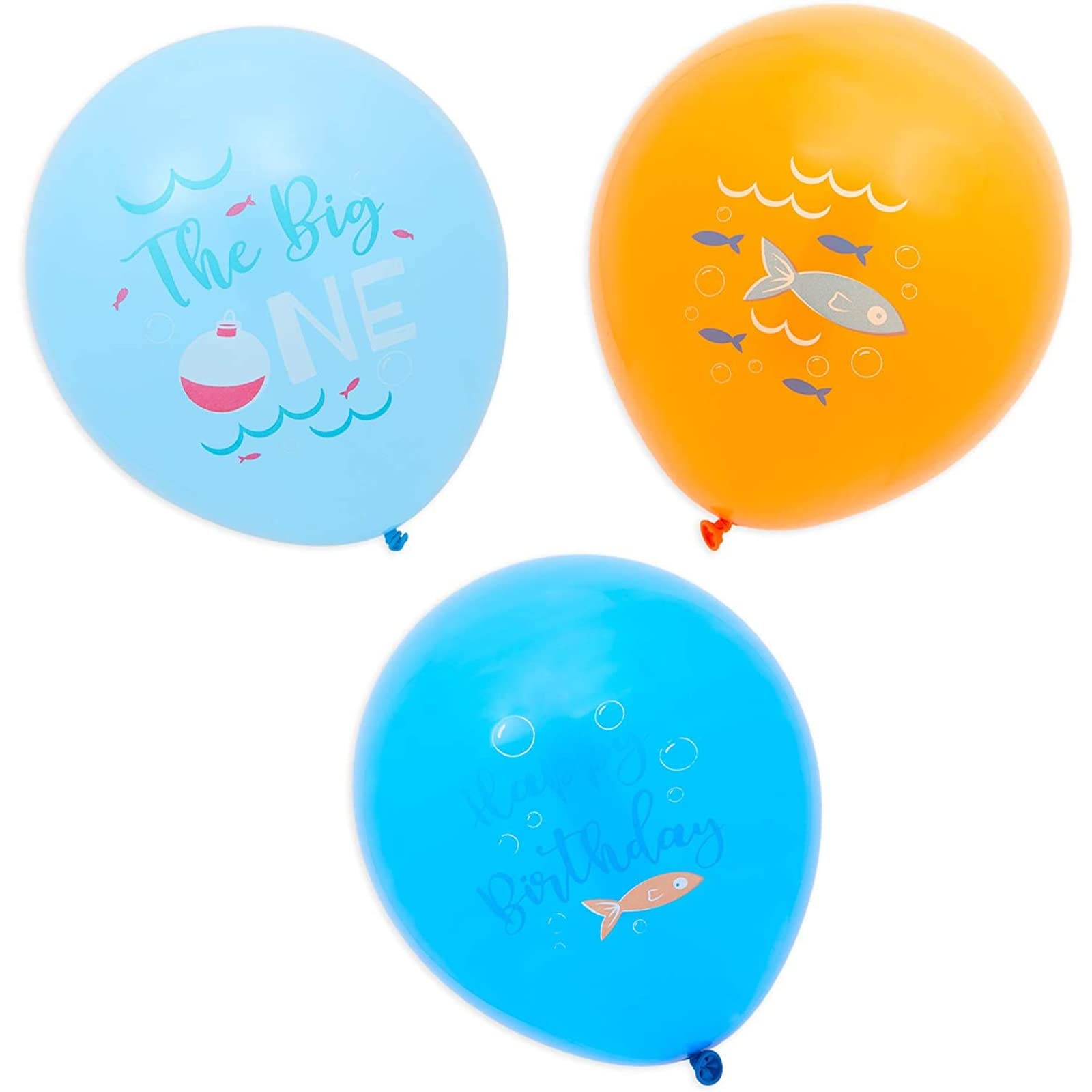 BLUE PANDA - 61-Piece The Big One Balloons Set for 1st Birthday Party Decorations | Ofishally 1 Theme | Perfect for Baby Shower, First Birthday Photos & Party Backdrops