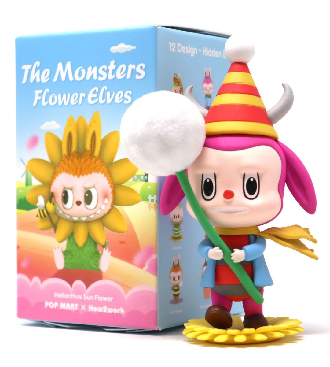 Labubu The Monsters Flower Elves Series by Kasing Lung - Cute Collectible Vinyl Figure for Home Decor, Office Display & Anime Fans Gift