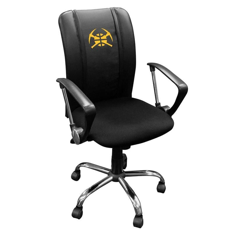 NBA Team Logo Dreamseat Curve Ergonomic Office Chair - Adjustable Height & Lumbar Support for Home, Gaming & Workspace Comfort