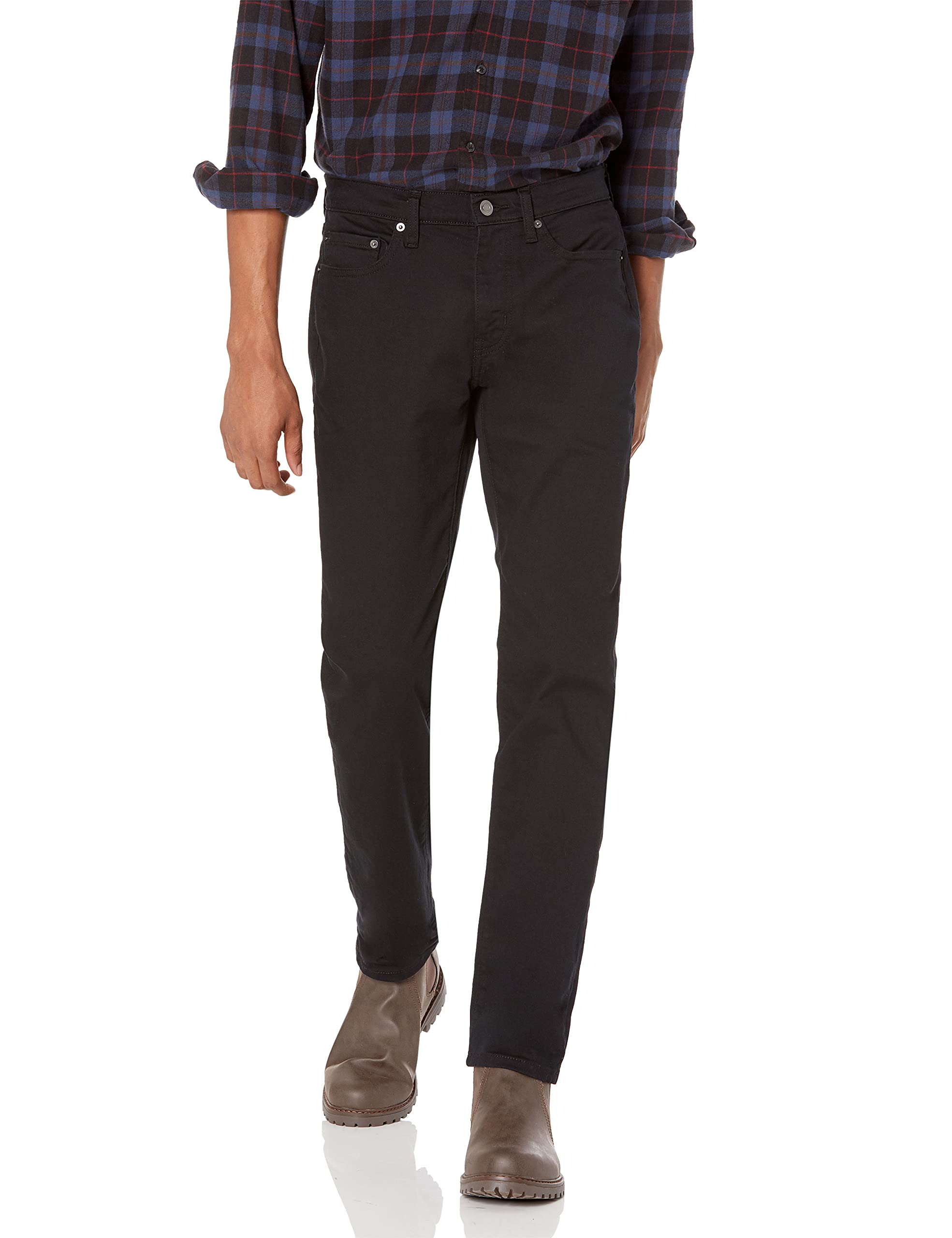 Amazon Essentials Men's Slim-Fit Stretch Jeans - Comfortable Slim Fit Denim Pants for Casual Wear & Everyday Use