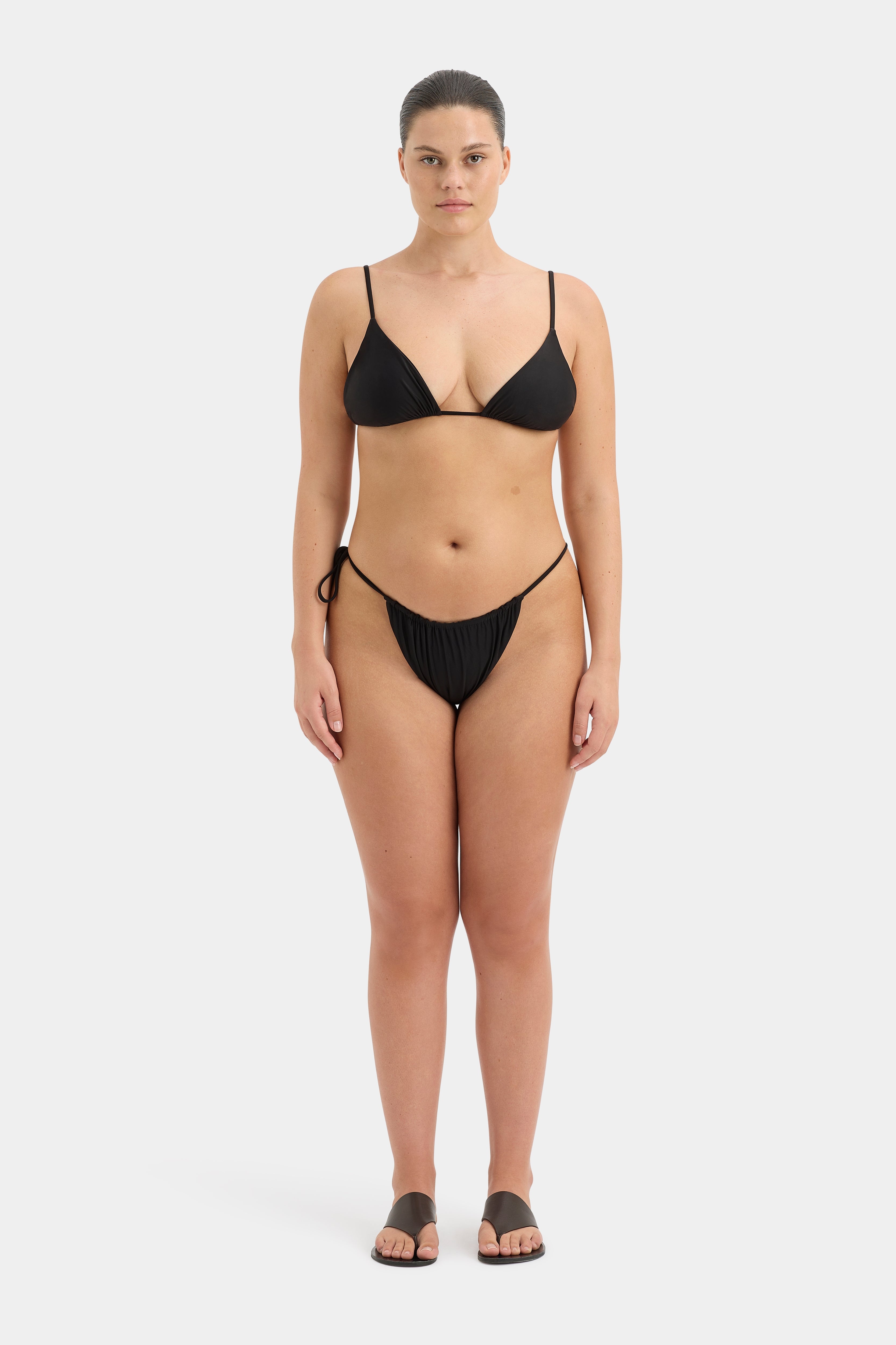 Hendry String Triangle Top for Women - Sexy Strappy Bikini Swimsuit - Summer Beach Vacation & Pool Party Outfit