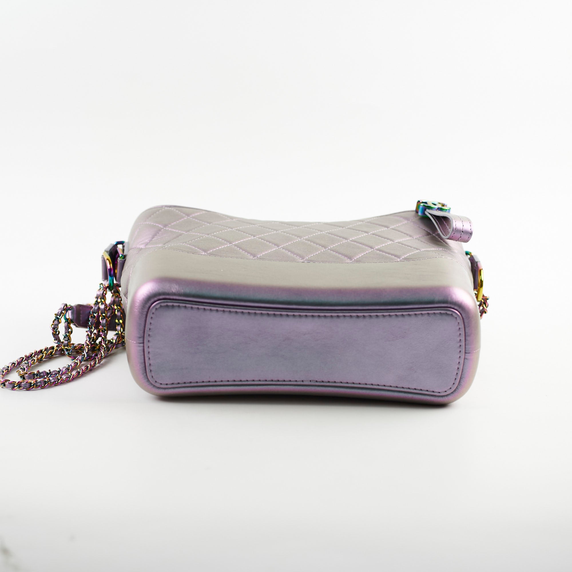 Chanel Gabrielle Iridescent Purple Handbag - Luxury Designer Shoulder Bag for Women | Perfect for Evening Parties, Date Nights & Special Occasions