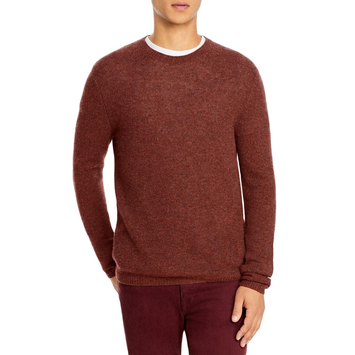 Vince Men's Long Sleeve Crew Neck T-Shirt - Soft Cotton Casual Shirt for Everyday Wear | Office, Weekend, Layering Essential