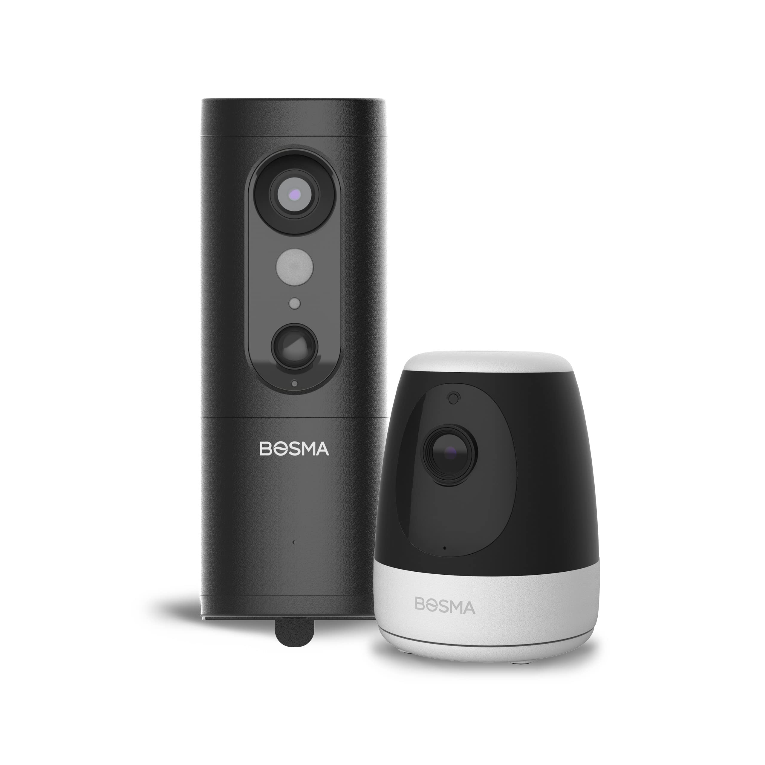 Bosma EX Pro Wired 2K Spotlight AI Security Camera with Auto Person Tracking & XC Pet WiFi Indoor Camera Bundle - Outdoor/Indoor Surveillance for Home, Business & Pet Monitoring