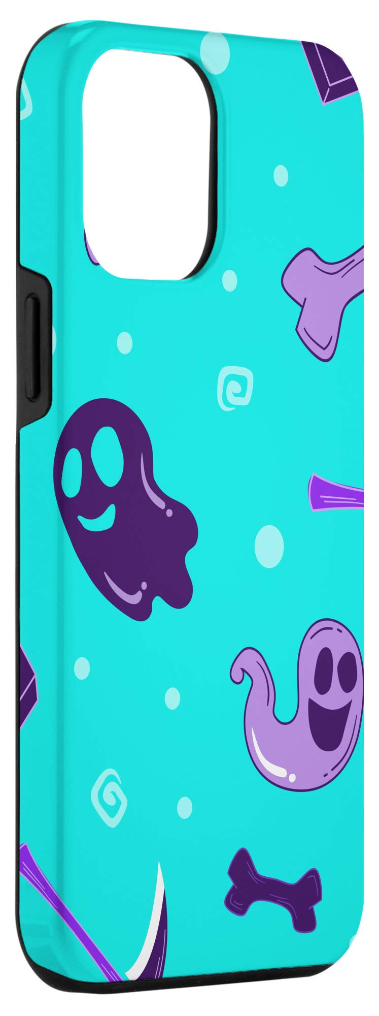 iPhone 12 Pro Max Vintage Witch Case with Magical Crystals - Gothic Spiritual Halloween Phone Cover for Witches, Pagans & Mystic Lovers - Perfect for Samhain, Full Moon Rituals & Witchy Aesthetics