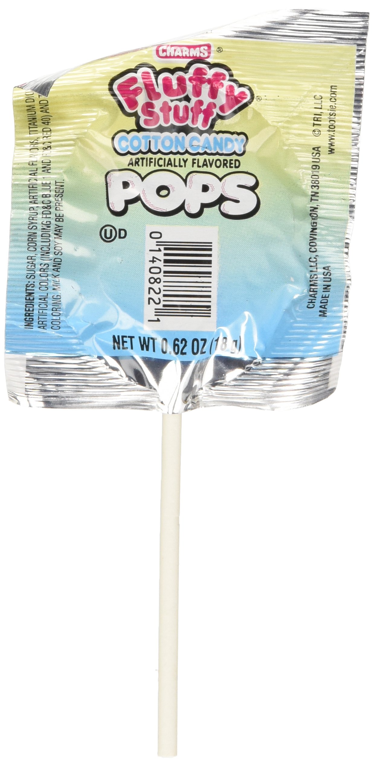 Fluffy Cotton Candy Lollipops - 48 Pack for Parties & Gifts