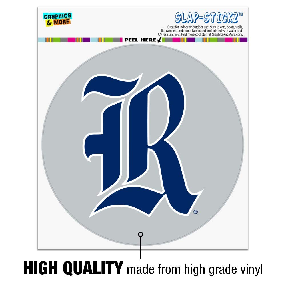 Rice University Owls Logo Car Window Decal - Durable Bumper Sticker for Cars, Trucks & Laptops - Show School Spirit at Games, Tailgates & Campus Events