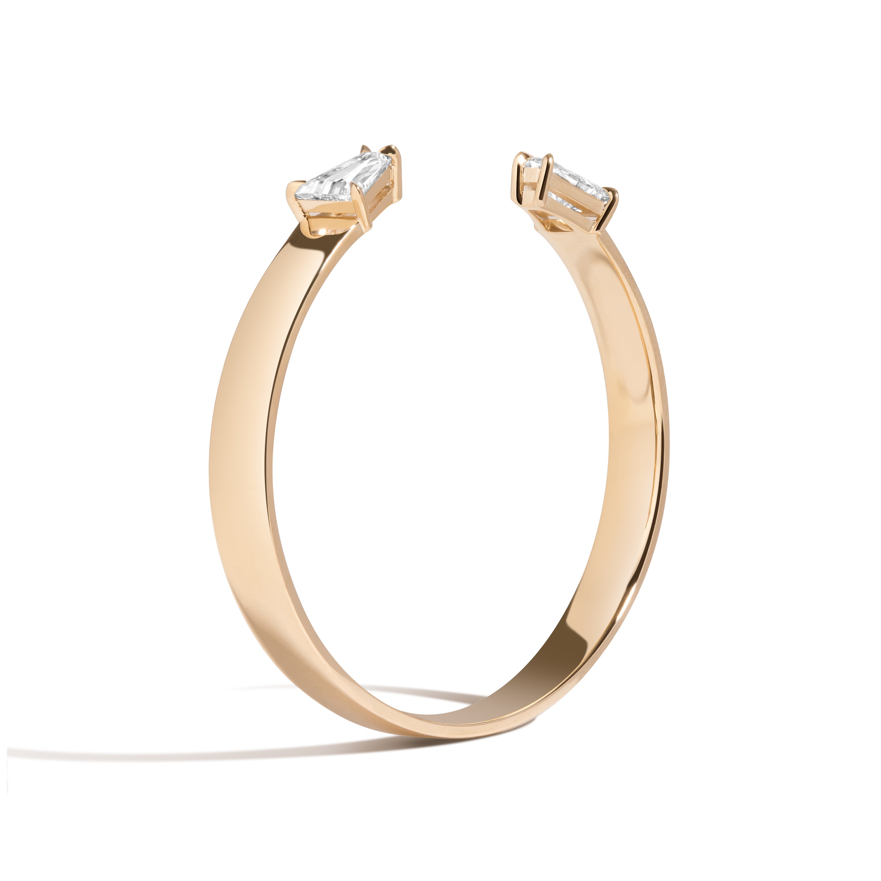 Double Keystone Cuff Bracelet - Elegant Silver Jewelry for Women | Perfect for Weddings, Parties & Everyday Wear