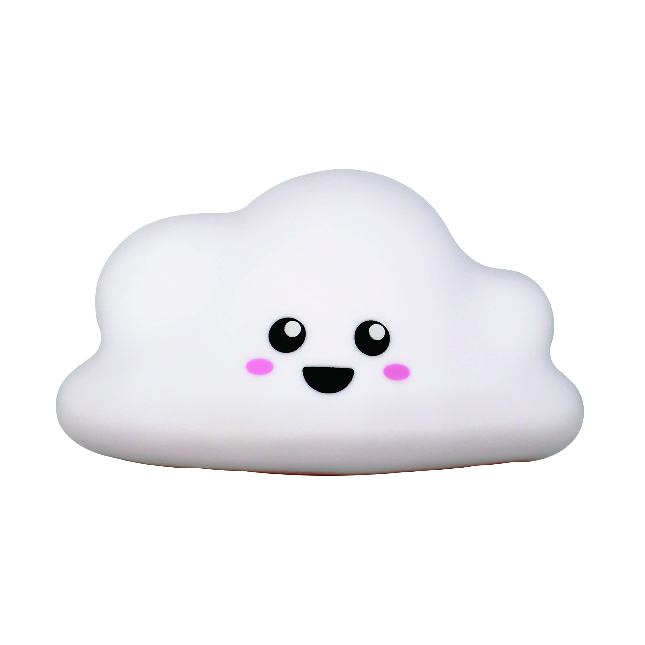 Gabba Goods Cloud Night Light for Kids - Portable LED Nursery Lamp with Battery, Cute Toddler Nightlight for Boys & Girls Bedroom - Perfect for Bedtime, Travel, and Nursery Decor Gifts