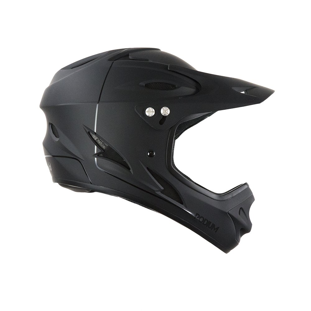 Demon United Podium Black Full Face Mountain Bike Helmet - BMX Helmet with Viper MTB Goggles (3 Color Options) - Protective Gear for Downhill, Trail Riding & Extreme Sports