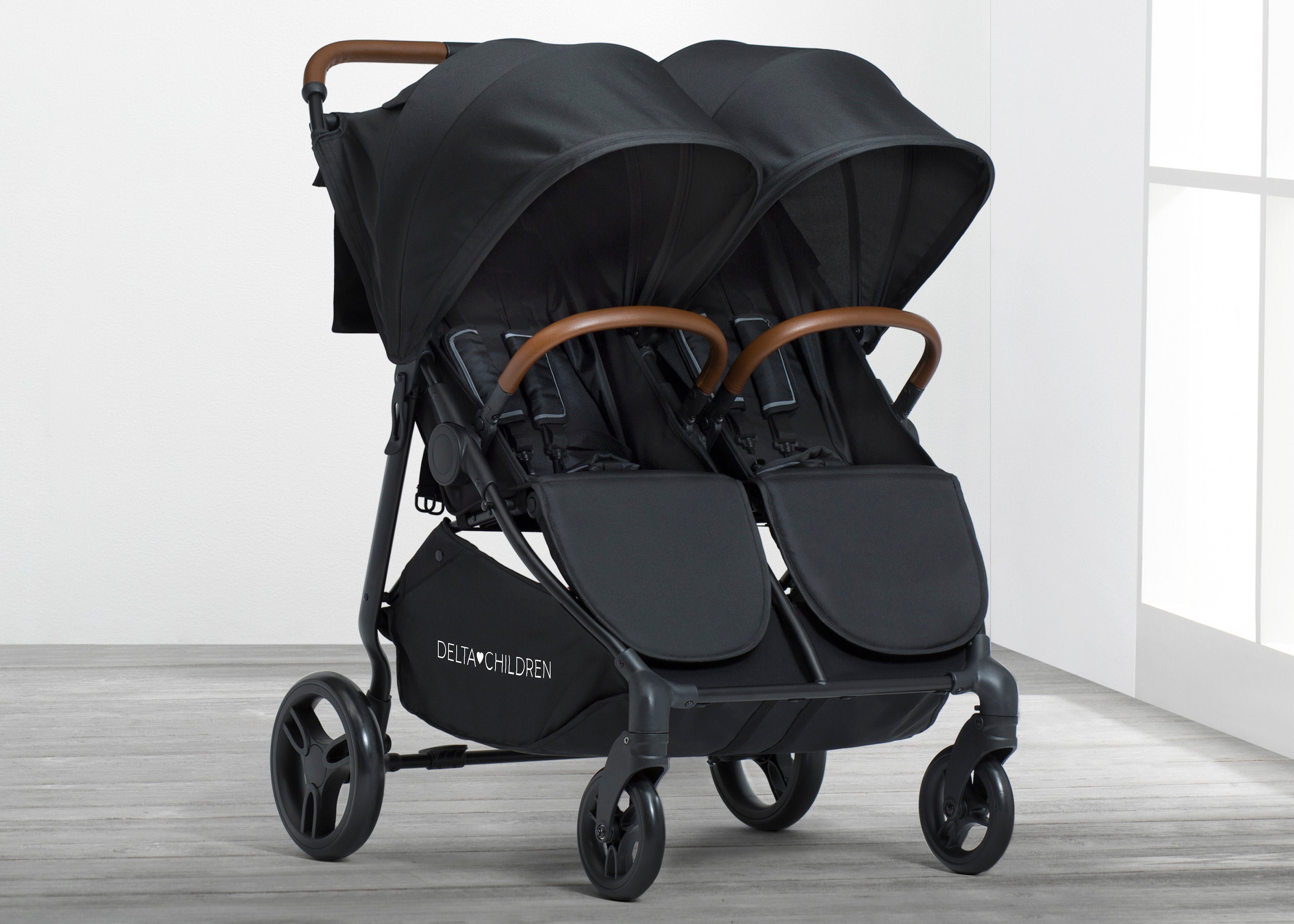 Best Double Stroller for Twins & Toddlers - Lightweight Compact Cruzer Stroller for Travel, Shopping & Outdoor Adventures