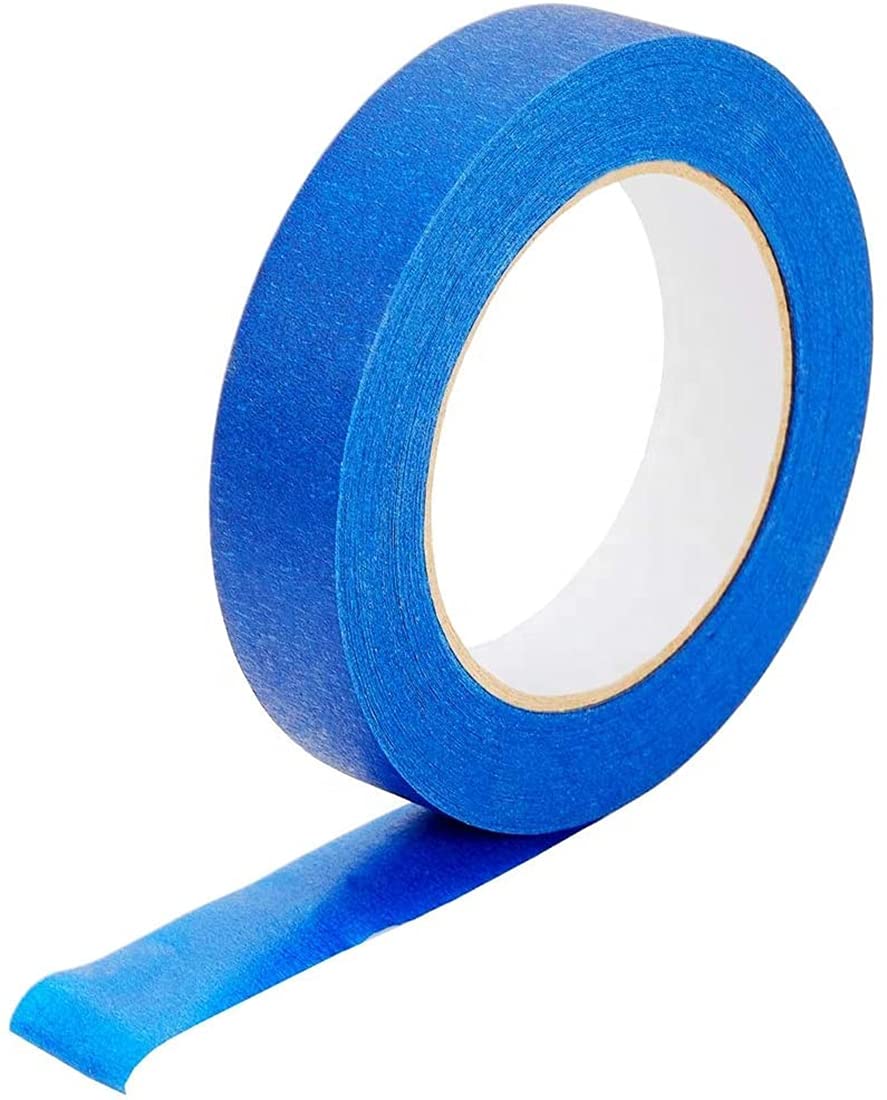ABC Packing Tape 3 Inches x 60 Yards - 16 Rolls Heavy Duty Blue Painters Tape, 5.7 Mil Thick Packaging & Shipping Tape for Boxes, Walls, Mailing - Perfect for Home Moving, Office Storage & DIY Projects