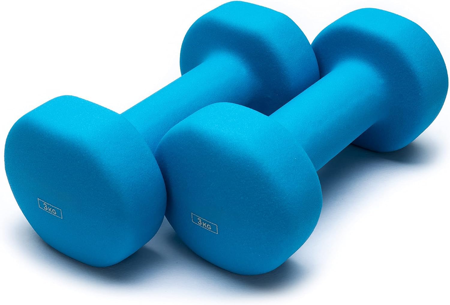AB Neoprene Dumbbell Set - 2 Pack Non-Slip Weights for Home Gym, Strength Training & Fitness Workouts | Perfect for Beginners, Yoga, HIIT & Full-Body Exercises
