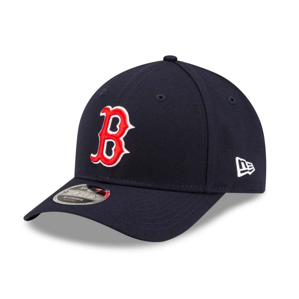 New Era 9Forty MLB Boston Red Sox Snapback Baseball Cap - Navy Blue Adjustable Hat for Men & Women | Game Day, Sports Fan Gift, Casual Wear