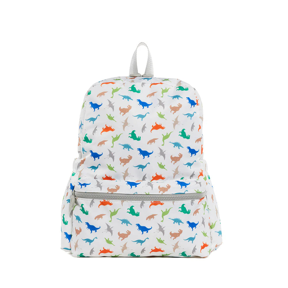 TRVL Design Backpacker Dino Mite Dinosaur Print Travel Backpack - Perfect for Hiking, Camping & Outdoor Adventures