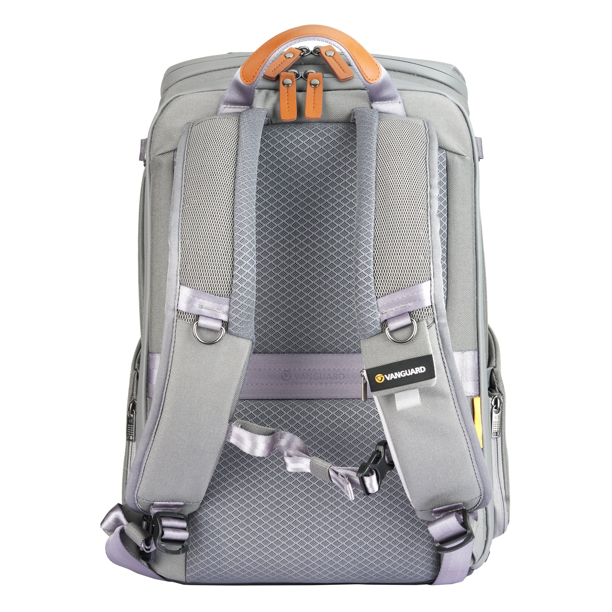 VEO CITY B42 Medium DSLR Camera Backpack with Removable Pouch - Waterproof & Durable Gray Photography Bag for Travel, Hiking & Outdoor Shooting