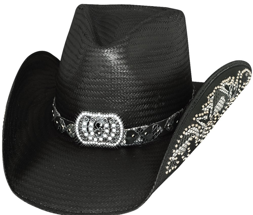 Bullhide Hats 2640 Platinum Collection Cowgirl Fantasy Pecan Cowboy Hat - Western Style Cowboy Hat for Women, Rodeo, Country Music Festivals & Outdoor Adventures