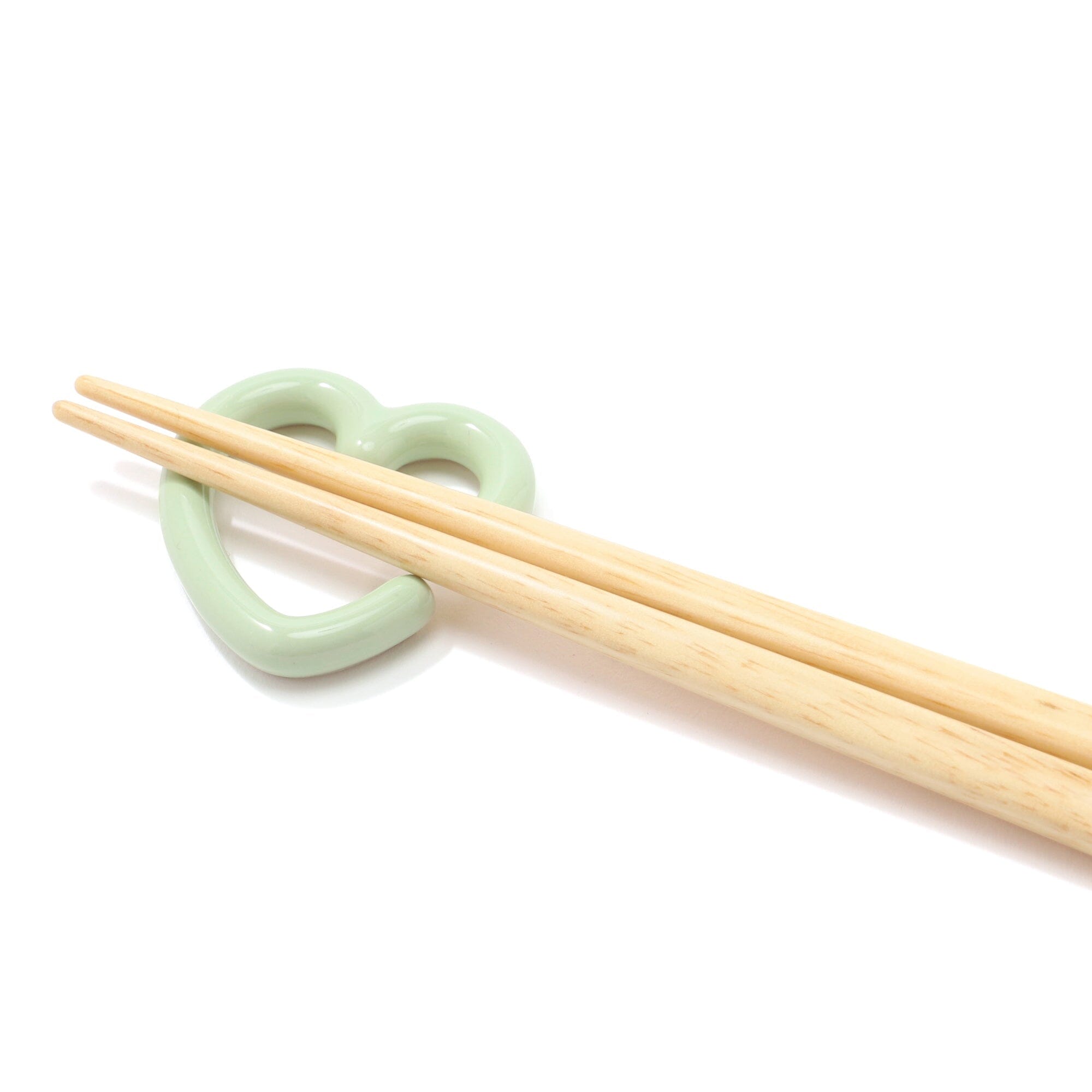 Eco-Friendly Heart-Shaped Chopstick Rest - Perfect for Asian Dining, Sushi Nights & Home Decor