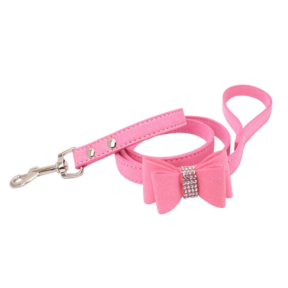 Sparkling Rhinestone Dog Collar & Leash Set with Crystal Diamonds - Glamorous Pet Accessories for Small & Medium Dogs | Perfect for Parties, Weddings & Special Occasions