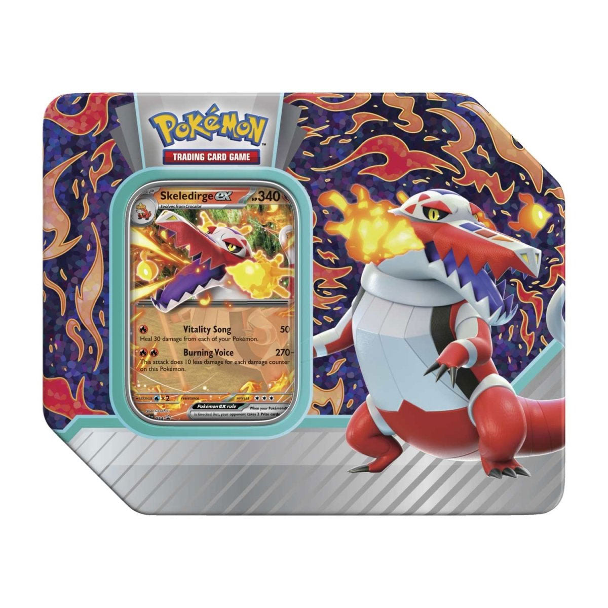 Pokemon Paldea Partners Tin - Exclusive Collectible Trading Card Set for Pokemon TCG Fans | Perfect for Battles, Gifts & Collecting
