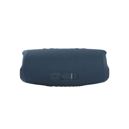 JBL Charge 5 Waterproof Bluetooth Speaker with Built-in Power Bank - Portable Wireless Speaker for Outdoor, Beach, Pool Party & Travel - Includes gSport Carbon Fiber Case (Blue)