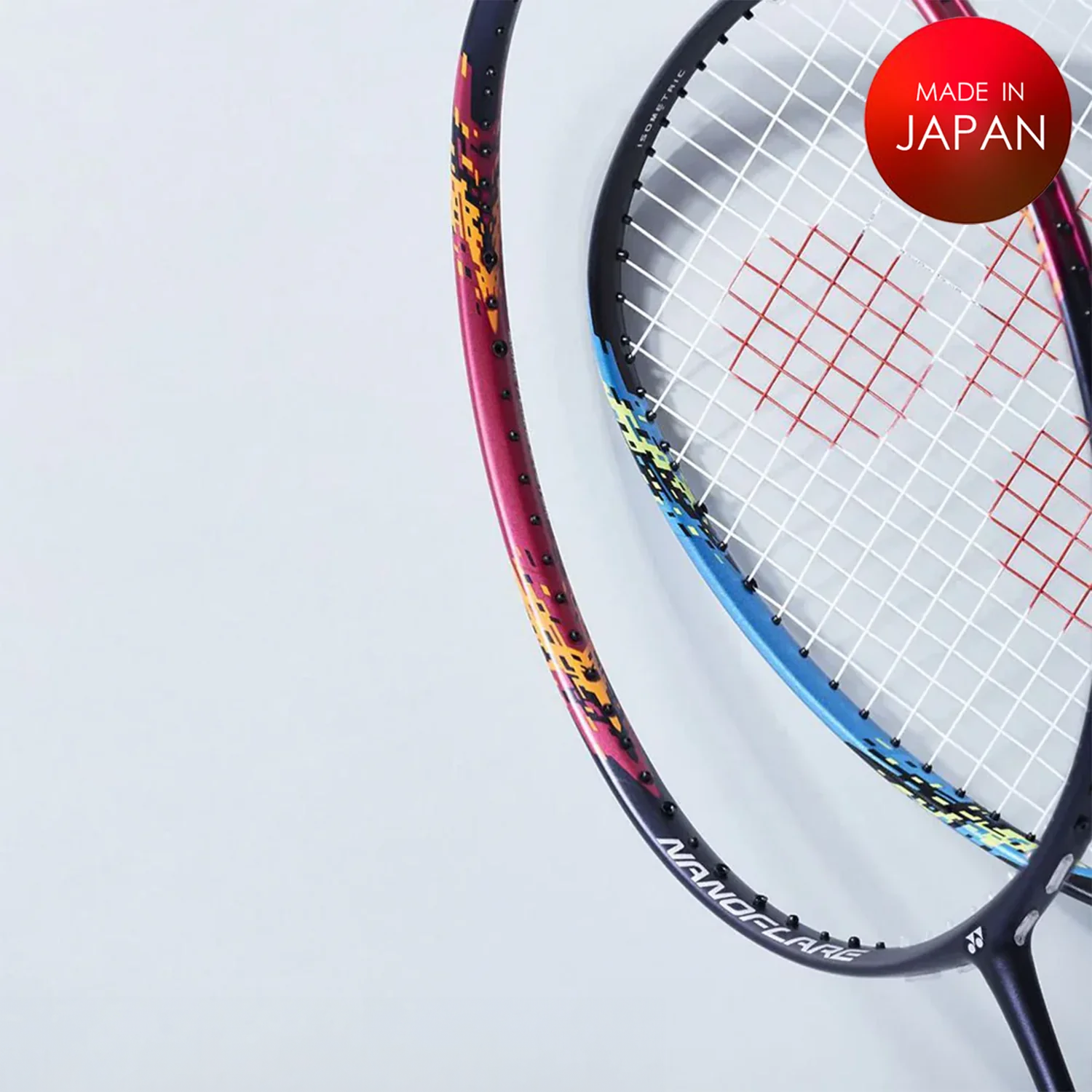 Yonex Nanoflare 700 Badminton Racket (Cyan) - Lightweight Carbon Fiber Shuttlecock Racket for Professional & Intermediate Players - Perfect for Tournaments & Training Sessions