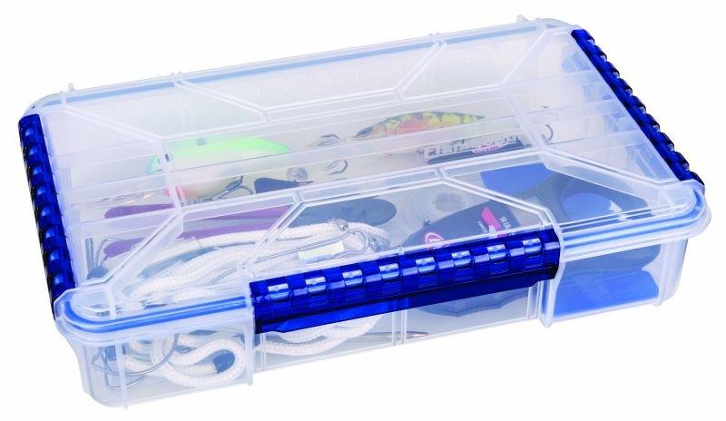 Flambeau WP5001 Waterproof Open Core Tuff Tainer Box - Durable Storage Container for Outdoor Gear, Camping Equipment & Tools | Perfect for Hiking, Fishing & Worksite Organization