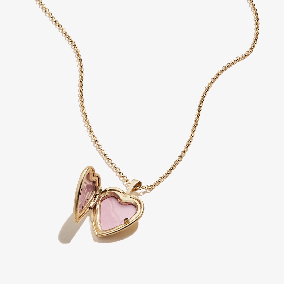 Heart Locket Necklace for Women - Sterling Silver Engraved Pendant with Chain - Perfect Gift for Valentine's Day, Anniversary & Mother's Day