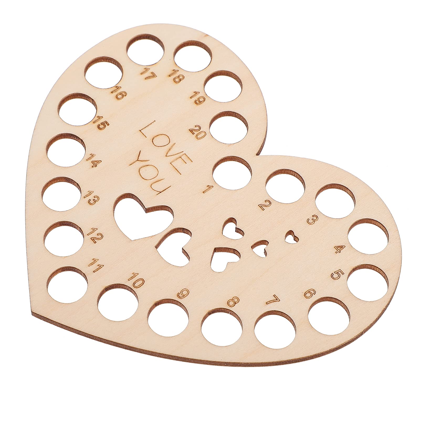 VICASKY Wooden Embroidery Floss Organizer - Cross Stitch Thread Holder with Bobbins & Winding Plate - Perfect for Hand Sewing, Needlework & Craft Projects - Ideal for DIY Embroidery, Sewing Kits & Craft Organization