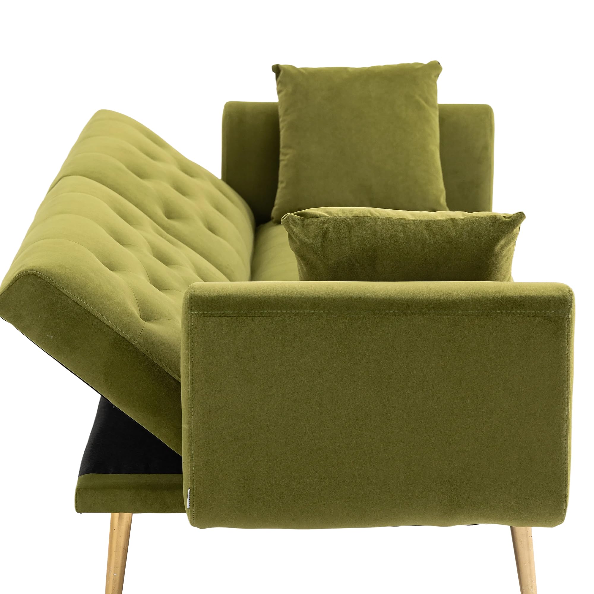 Velvet Loveseat Sofa 65