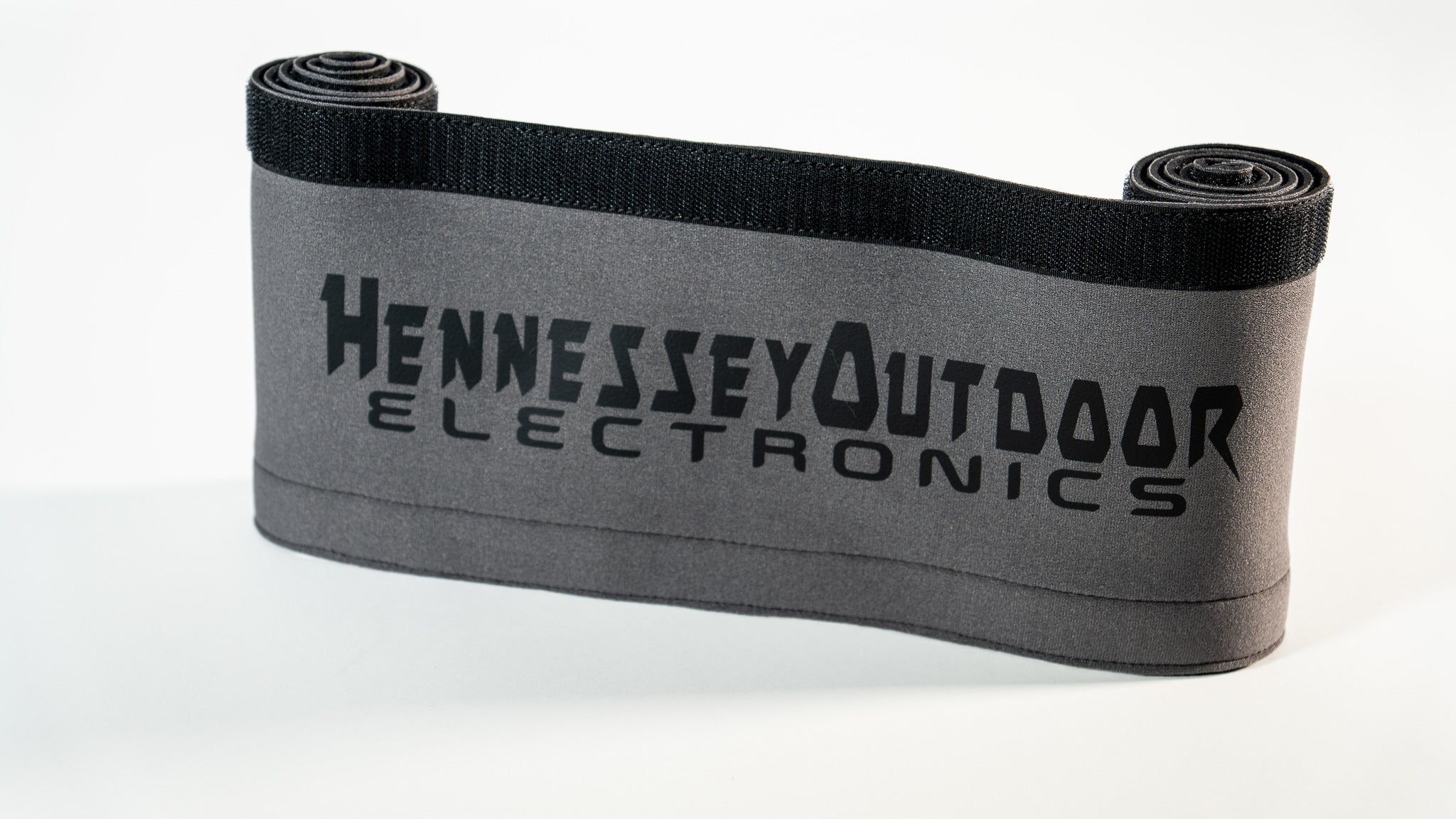 H.O.E TROLLING MOTOR SOCK CHARCOAL W/ BLACK LETTERING