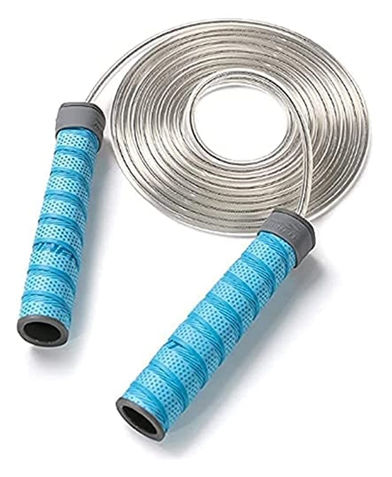 KSDCDF High-Speed Skipping Rope with Ball Bearings - Professional Jump Rope with Memory Foam Handles for Speed Training, Endurance Workouts & Fitness - Perfect for Gym, CrossFit & Home Exercise Routines