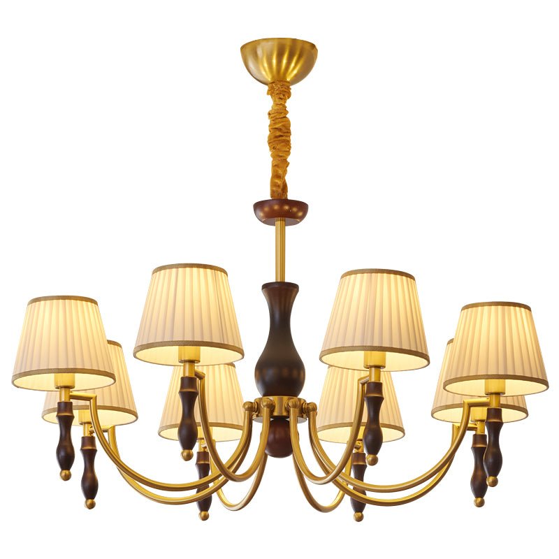 Walnut color & Gold